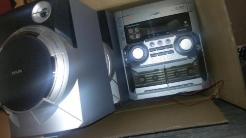 philips stereo cd speler en 2 boxen