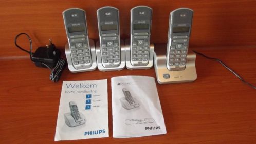 Philips telefooncentrale CD 135 me 4 toestellen