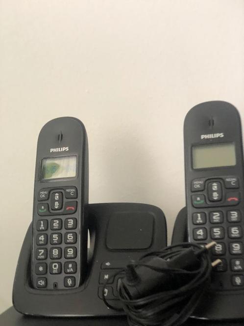 Philips  vaste telefoon (2 stuks)