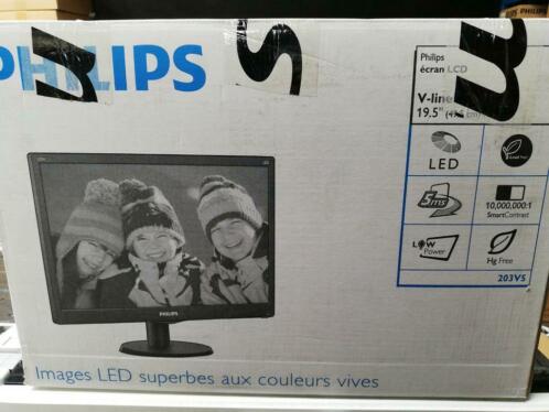 Philips Wide Led monitor nieuw in doos 5MS 19.5 inch