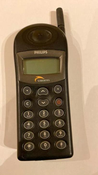 Philipslibertel mobiel 19961997 met kaart. Geen oplader