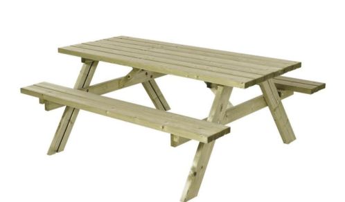 Picknicktafel 6 persoons geimpregneerd