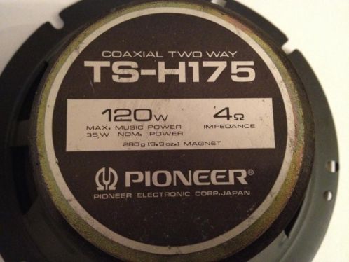 Pioneer 2-way speaker set, TS-H175