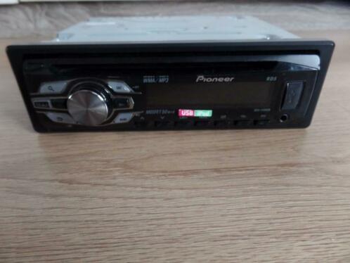Pioneer auto radioCD MP3 speler 4x 50 watt