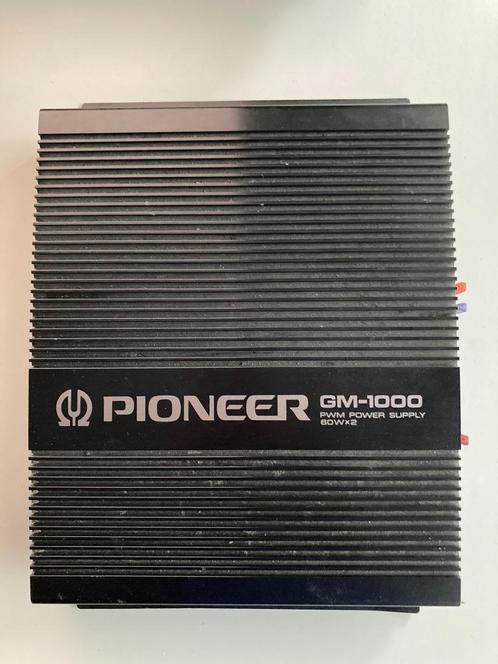Pioneer Auto Versterker GM-1000 GM-2000  radio en CD wissel