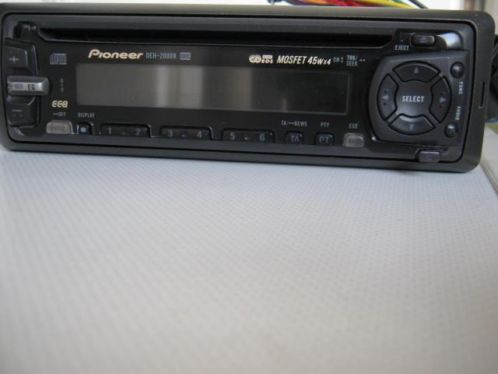 Pioneer autoradio cd met equalizer 4 x 45 watt