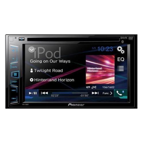Pioneer AVH-280BT 2-din touchscreen DVD USB Bluetooth NIEUW