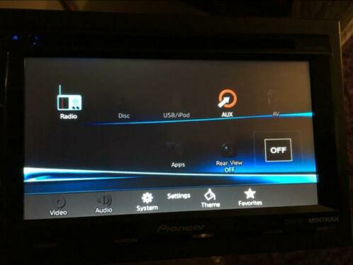 Pioneer AVH-X1500DVD 2din, usb aux navi dvd mp3