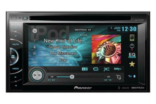 Pioneer AVH-X2600BT dubbeldin autoradio