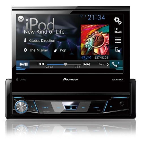 Pioneer AVH-X7700BT klapscherm 7 inch nieuw 2015 model 