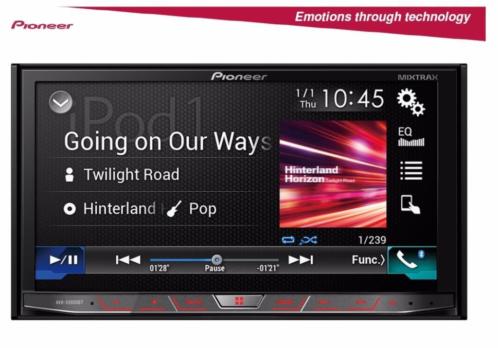 Pioneer AVH-X8800BT 7 inch afneem scherm nieuw 819 nu 637,95