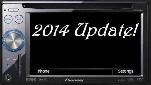 Pioneer Avic F Serie Complete 2014 update Kaarten amp Firmware