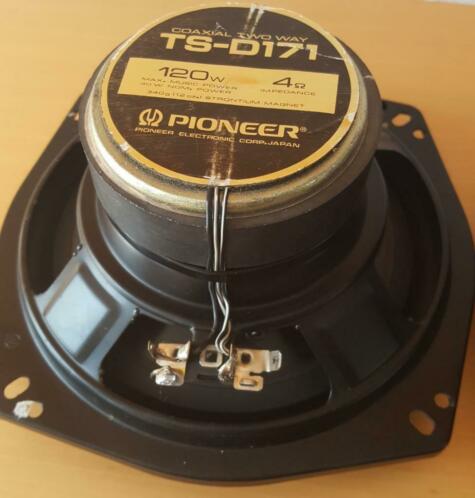 Pioneer Coaxiaal tweeweg luidsprekersysteem TS-D171 Set