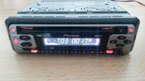 Pioneer deh-1590r radio cd speler 4x45 watt iso stekker