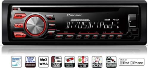 Pioneer DEH-4700BT Autoradio car-audio CD Aux USB iPhone mp3
