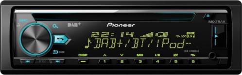 Pioneer DEH-X7800DAB cd usb bluetooth en dab slechts 189