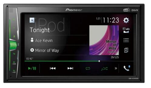 Pioneer DMH-A3300DAB 2-din multimedia met bluetooth, DAB USB