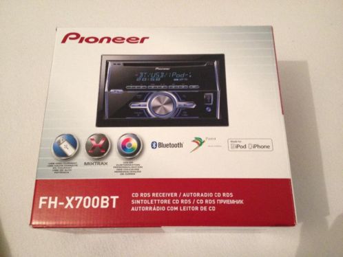 Pioneer FH-X700BT 2DIN autoradio