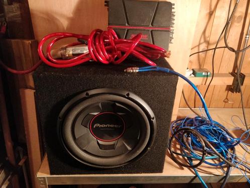 pioneer gm-a3702 met subwoofer