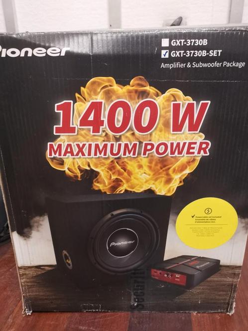 Pioneer GXT-3730-B-SET Amplifier amp Subwoofer package