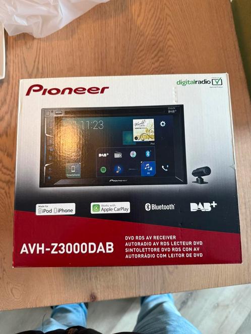 Pioneer radio Apple CarPlay dubbeldin scherm