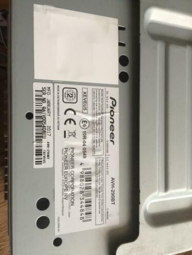 Pioneer radio AVH290-BT