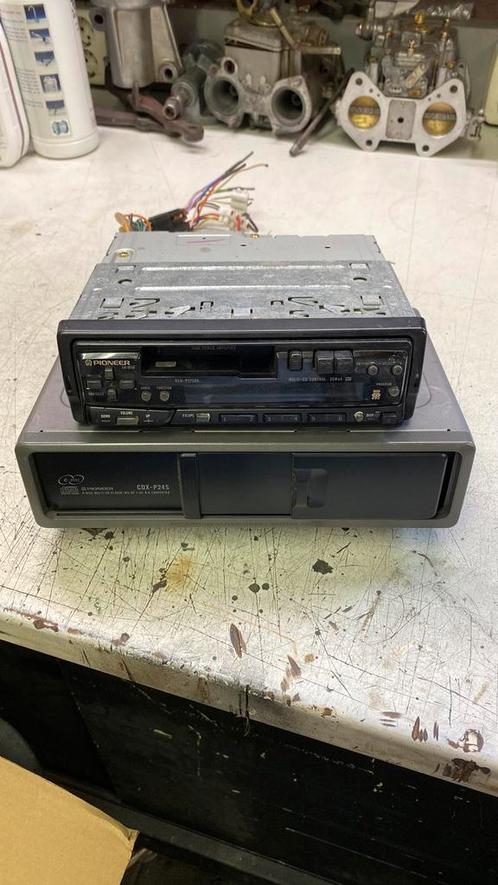 Pioneer radio cassette en cd wisselaar