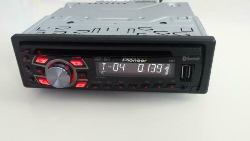 Pioneer radio cd speler MP3 aux usb Bluetooth