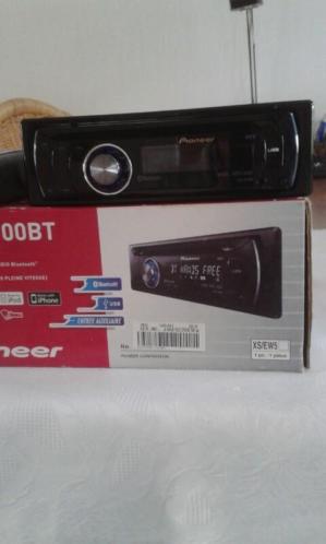 Pioneer radio deh-6100bt en bluetooth, usb-ipot cd speler