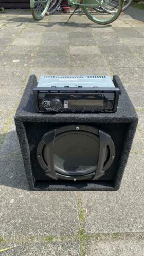 Pioneer radio en speaker  versterker