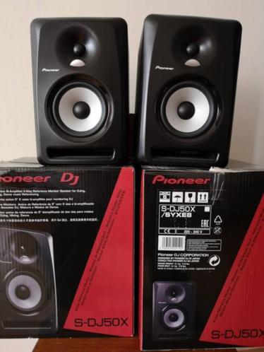 Pioneer S-DJ50X-W actieve studiomonitor (per 2stuk) 2x cable