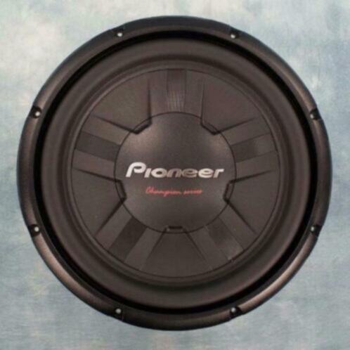 Pioneer Subwoofer 12 Inch 30cm Dubbele spoel 1400Watt,