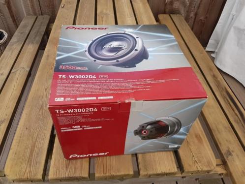 Pioneer subwoofer TS-W3002D4 3500 watt