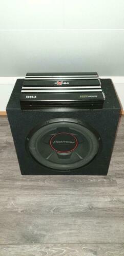 Pioneer subwoofer  versterker