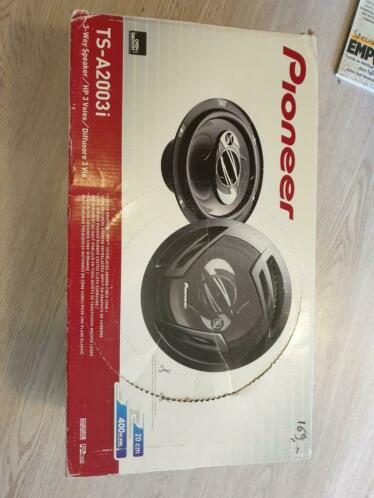 Pioneer TS A2003i 3 weg speakers 400Watt te koop