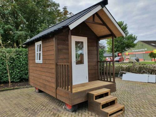 Pipowagen Tiny house tuinhuis werkplek