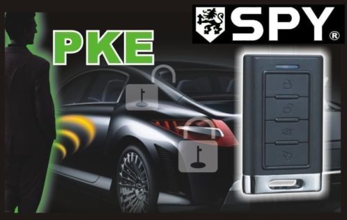 PKE Automatische Vergrendeling tevens Alarm activatie SPY