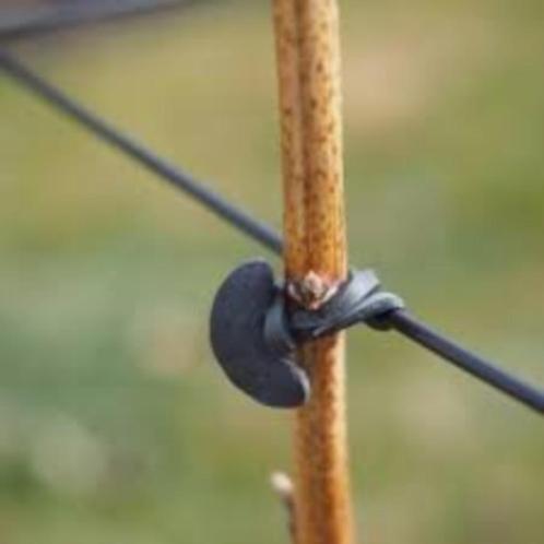 Planten-, bloemen- en boombinders in zwart rubber