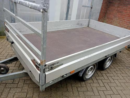 plateauwagen 305 x 180 voorbereiding oprijplaten