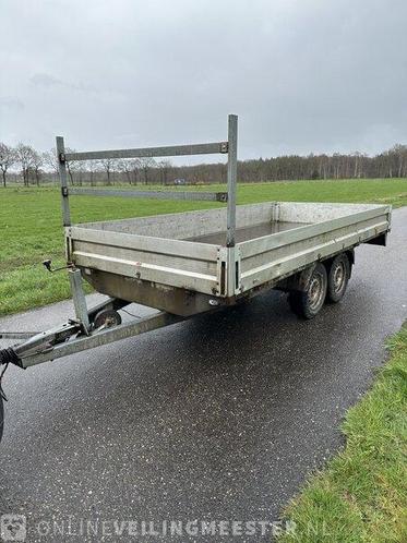 Plateauwagen aanhangwagen  Humbaur, HT2000   2500kg uitvo