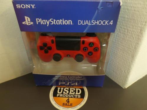 Playstation Dualshock 4 controller rood  Keurige staat