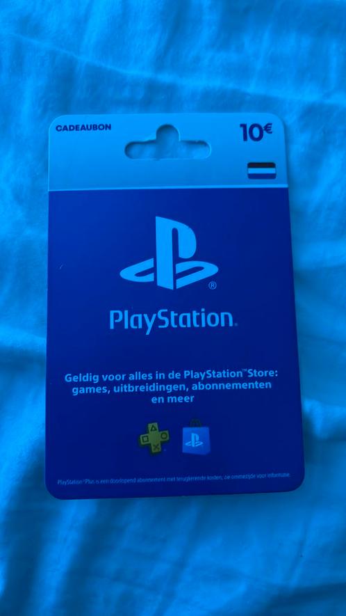 PlayStation giftcard 10