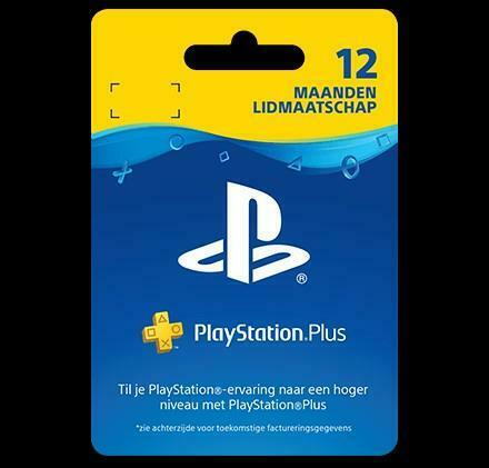 PlayStation Plus code 12 maanden (1 item)