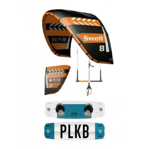 PLKB Swell v4 orange kite11m  Navigator bar  PLKB Patrol