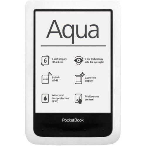 PocketBook Aqua 6034 WiFi 4GB - wit als dagaanbieding