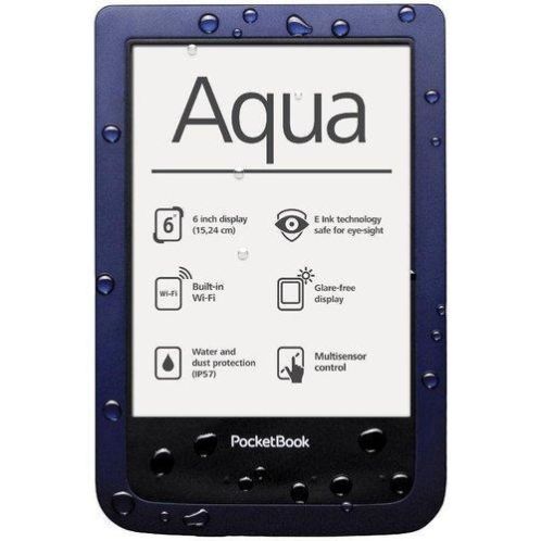 PocketBook Aqua PB640-B-WW 4096MB - Blauw als dagaanbieding