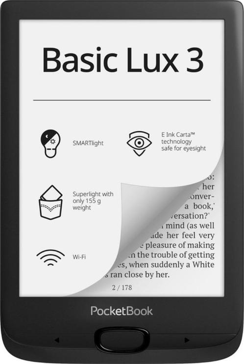 PocketBook eReader  Basic Lux 3 (Zwart) Pocketbook