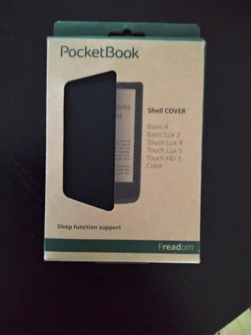 Pocketbook ereader shell cover, kleur zwart, 15.00