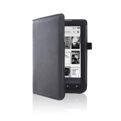 Pocketbook Touch HD Soft Cover Zwarte Leren Hoes (Cover  Ca