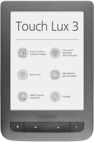 PocketBook Touch Lux 3 6 4GB wifi grijs